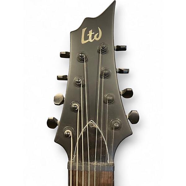 Used ESP LTD H308 Matte Black Solid Body Electric Guitar