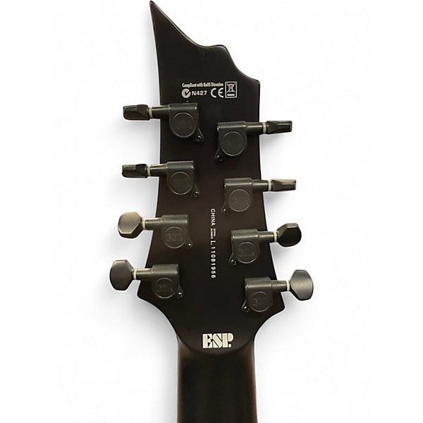 Used ESP LTD H308 Matte Black Solid Body Electric Guitar