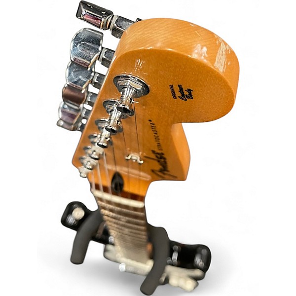 Used Fender Player Stratocaster HSS Black Solid Body Electric Guitar