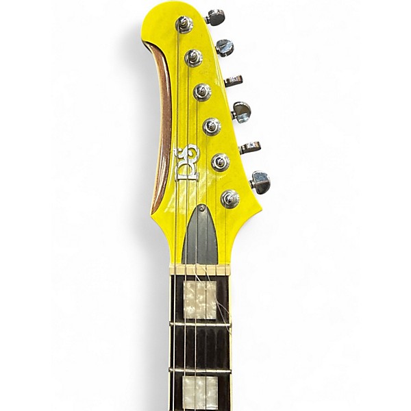 Used Puresalem La Bruja Yellow Solid Body Electric Guitar