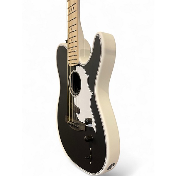 Used Fender TRIPLESONIC JACK WHITE White Solid Body Electric Guitar