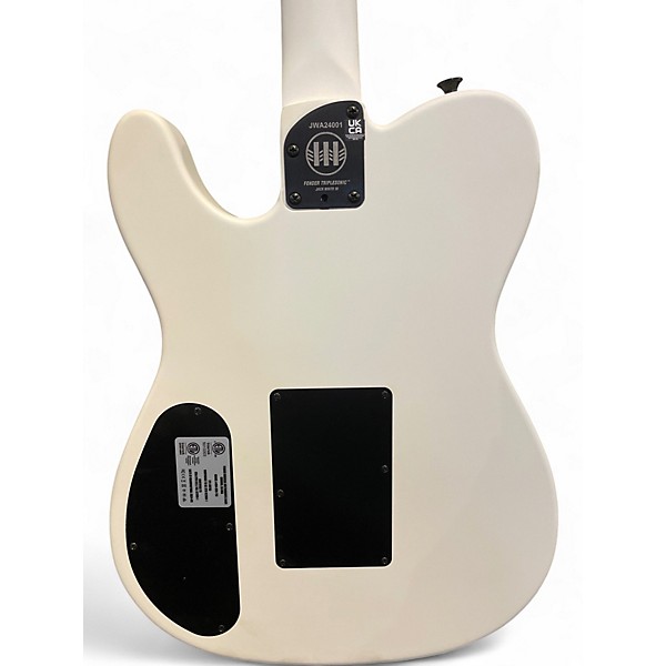 Used Fender TRIPLESONIC JACK WHITE White Solid Body Electric Guitar