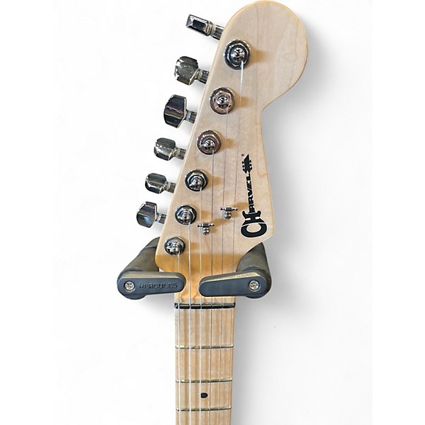 Used Charvel Pro Mod San Dimas HSS Blizzard Pearl Solid Body Electric Guitar