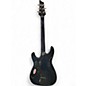 Used Schecter Guitar Research C1 Custom Black Quilt Solid Body Electric Guitar