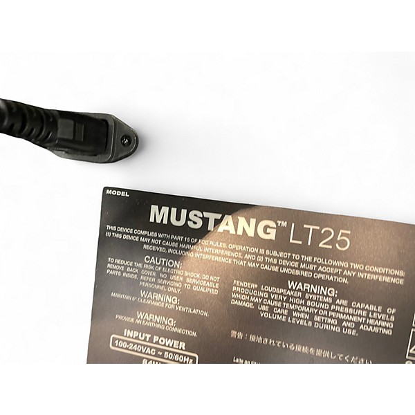 Used Fender MuSTAND LT-25 AMP Guitar Combo Amp