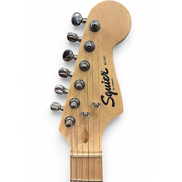 Used Squier Mini Affinity Stratocaster Olympic White Electric Guitar