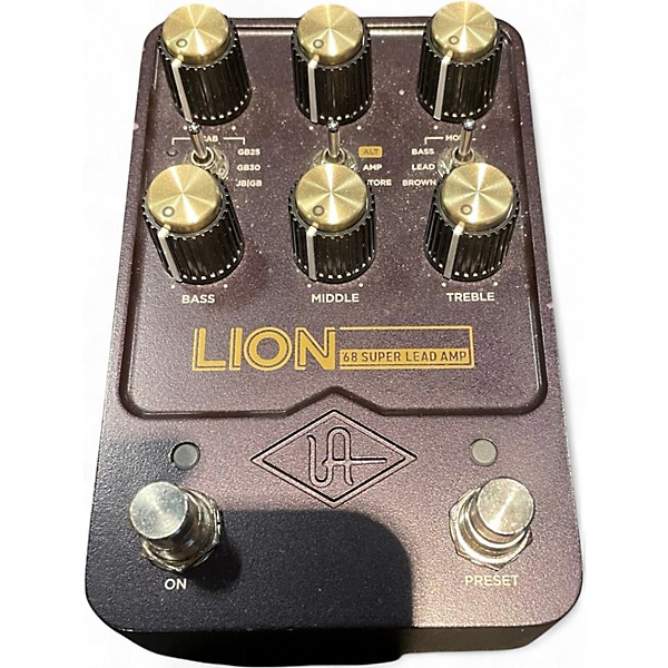 Used Universal Audio UAFX Lion '68 Guitar Preamp