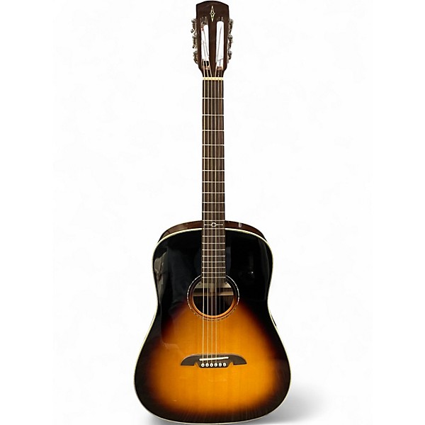 Used Alvarez MDR70ESB 2 Color Sunburst Acoustic Guitar