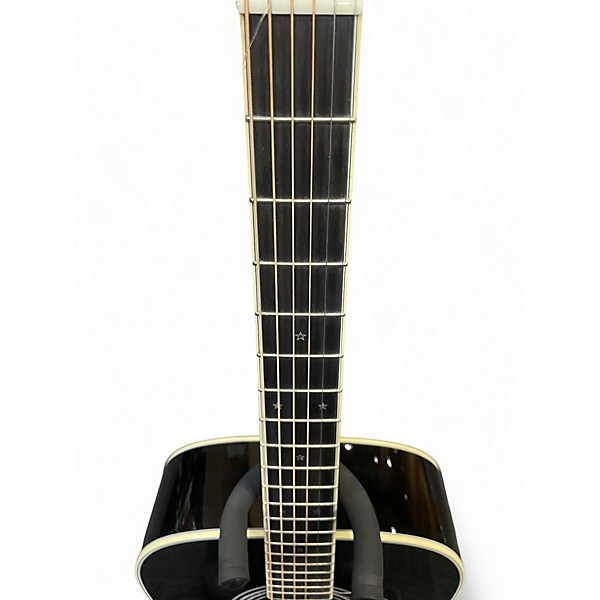 Used Martin D35JC Johnny Cash Black Acoustic Guitar