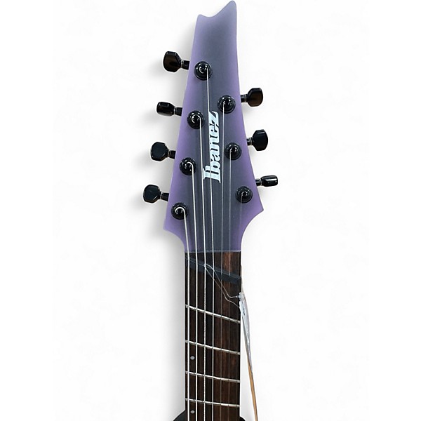 Used 2022 Ibanez RGD71ALMS BLACK AURORA Solid Body Electric Guitar