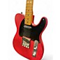 Used Squier Telecaster Red Solid Body Electric Guitar