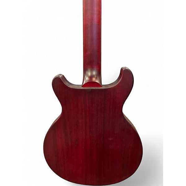 Used Gibson DOUBLE CUT LES PAUL JR  Red Electric Bass Guitar