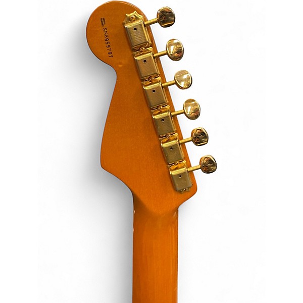 Used Fender Artist Series Stevie Ray Vaughan Stratocaster 3 Color Sunburst Solid Body Electric Guitar