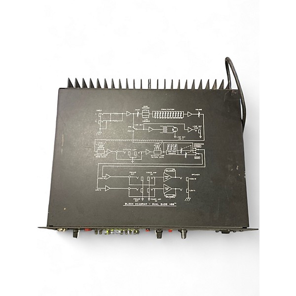 Used Fender DUAL BASS 400 Bass Amp Head