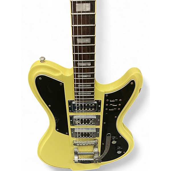 Used Schecter Guitar Research Ultra III Antique Ivory Solid Body Electric Guitar