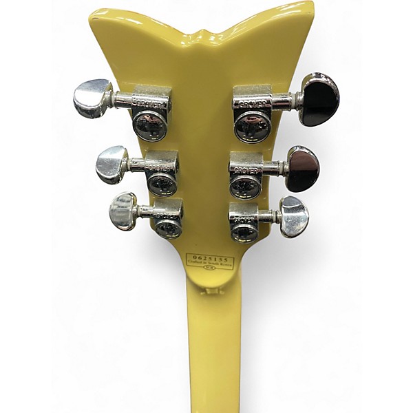 Used Schecter Guitar Research Ultra III Antique Ivory Solid Body Electric Guitar