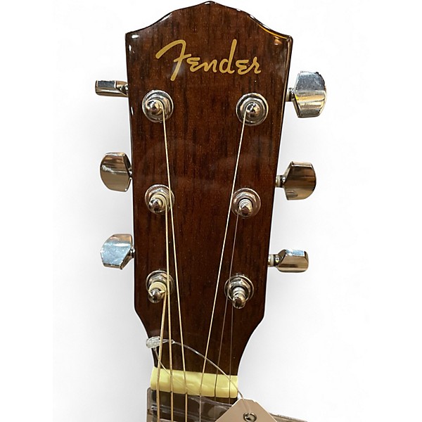 Used Fender CD60 Dreadnought Natural Acoustic Guitar