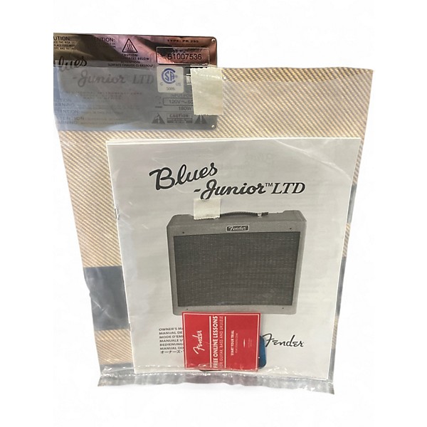 Used Fender Blues Junior 15W 1x12 Tube Guitar Combo Amp