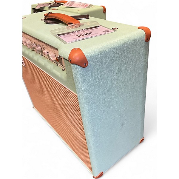 Used MESA/Boogie California Tweed 40 Custom Surf Bronco, Cream & Tan Grille Tube Guitar Combo Amp