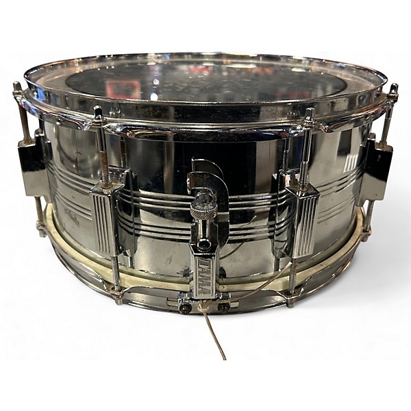 Used TAMA 14in Rockstar DX Series MIJ Snare Chrome Drum