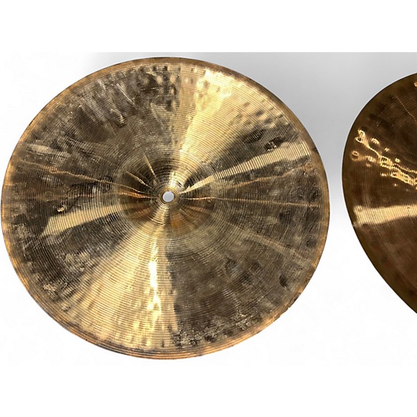 Used Paiste 14in 404 Heavy Hi Hat Pair Cymbal