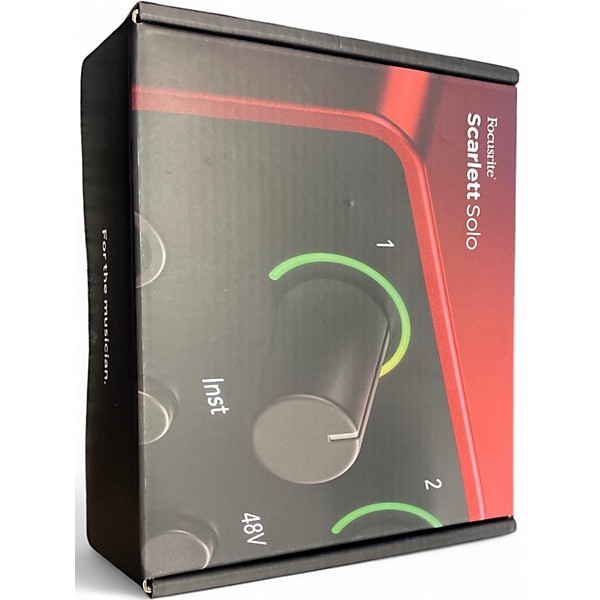 Used Focusrite SCARLETT SOLO GEN 4 Audio Interface