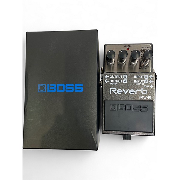 Used BOSS RV6 Digital Reverb Effect Pedal