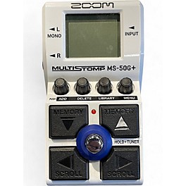 Used Zoom MS-50G+ Effect Pedal Package