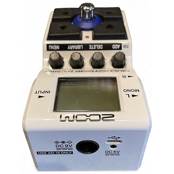 Used Zoom MS-50G+ Effect Pedal Package