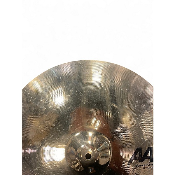 Used SABIAN 17in AAX Crash Cymbal