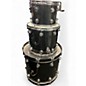Used Sound Percussion Labs 3 Piece Kicker Gray Sparkle Drum Kit