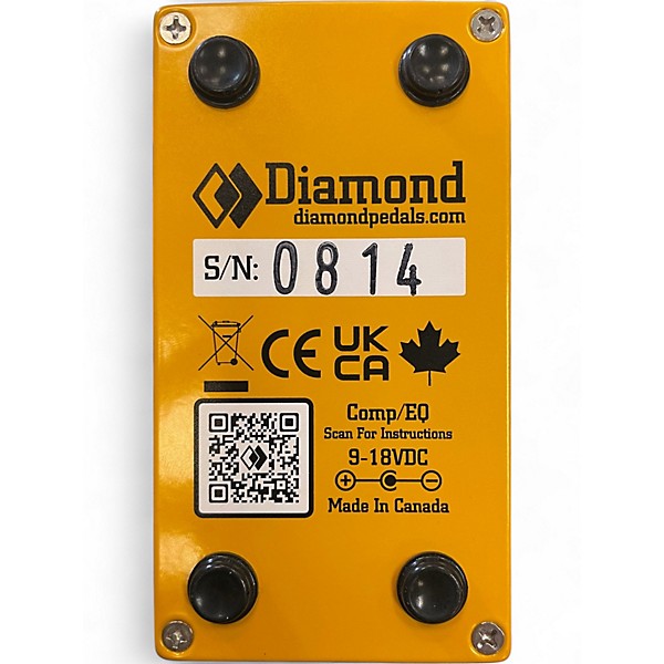 Used DIAMOND PEDALS COMP/EQ Effect Pedal