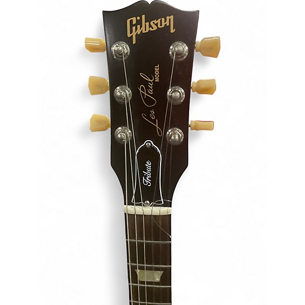 Used Gibson Les Paul Tribute Tobacco Sunburst Solid Body Electric Guitar