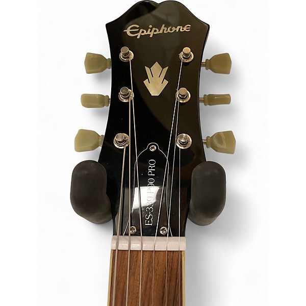 Used Epiphone ES339 P90 Pro Pelham Blue Hollow Body Electric Guitar