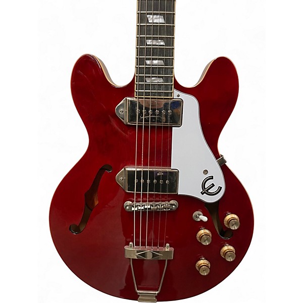 Used Epiphone Casino Coupe Cherry Hollow Body Electric Guitar