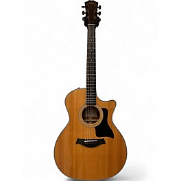 Used Taylor 314CE Natural Acoustic Electric Guitar