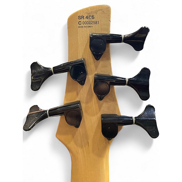 Used Ibanez SR 405 Natural Electric Bass Guitar