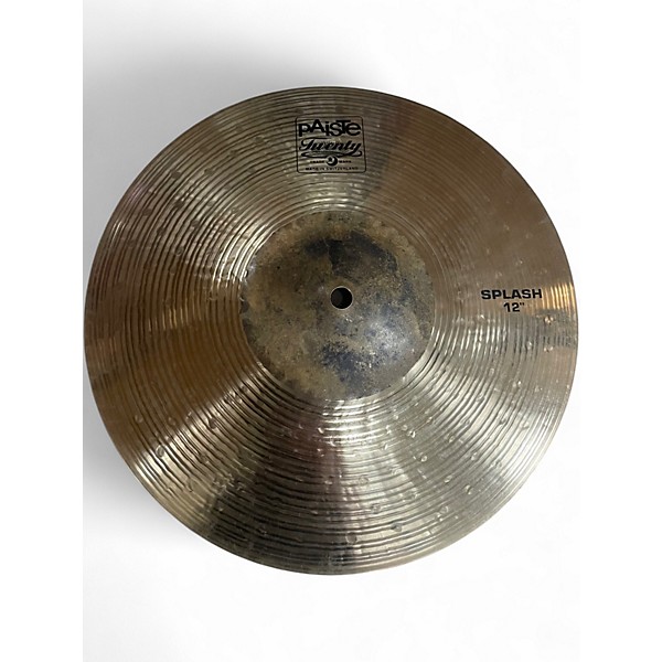 Used Paiste 12in Twenty Series Splash Cymbal