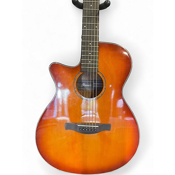 Used Ibanez AEG58L-VVH Sunburst Acoustic Electric Guitar