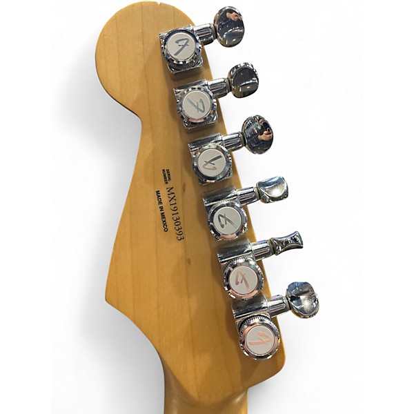 Used Fender Player Series Stratocaster 3 Color Sunburst Solid Body Electric Guitar