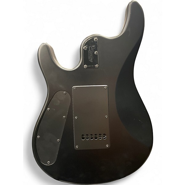 Used Sterling by Music Man JP60 John Petrucci Signature Black Solid Body Electric Guitar