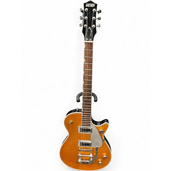 Used Gretsch Guitars G5230T Gold Sparkle Solid Body Electric Guitar