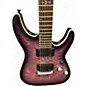 Used Schecter Guitar Research C1 Platinum Purple Solid Body Electric Guitar
