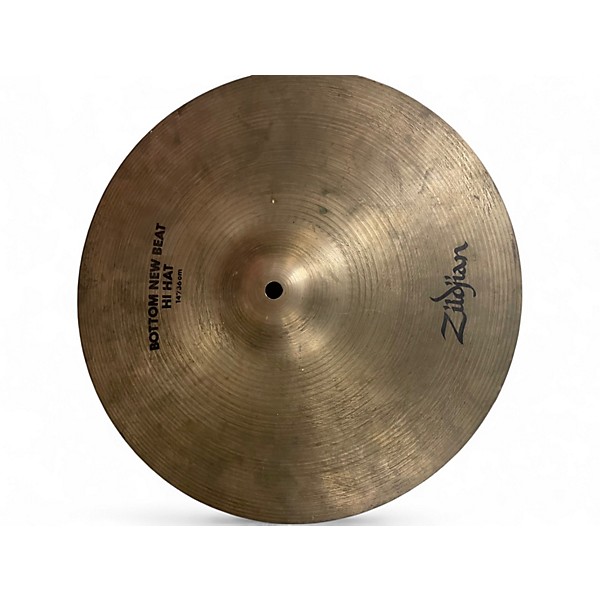 Used Zildjian 14in New Beat Hi Hat Bottom Cymbal