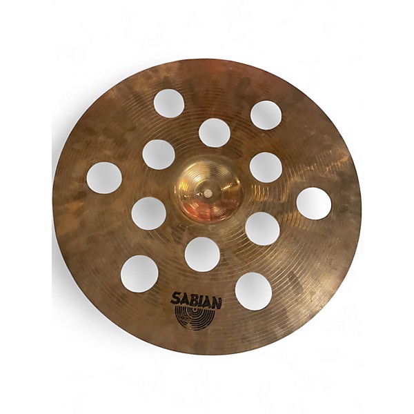 Used SABIAN 16in XSR O-Zone Crash Cymbal