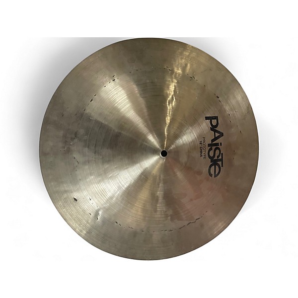 Used Paiste 18in Formula 602 Modern Dynamic China Cymbal