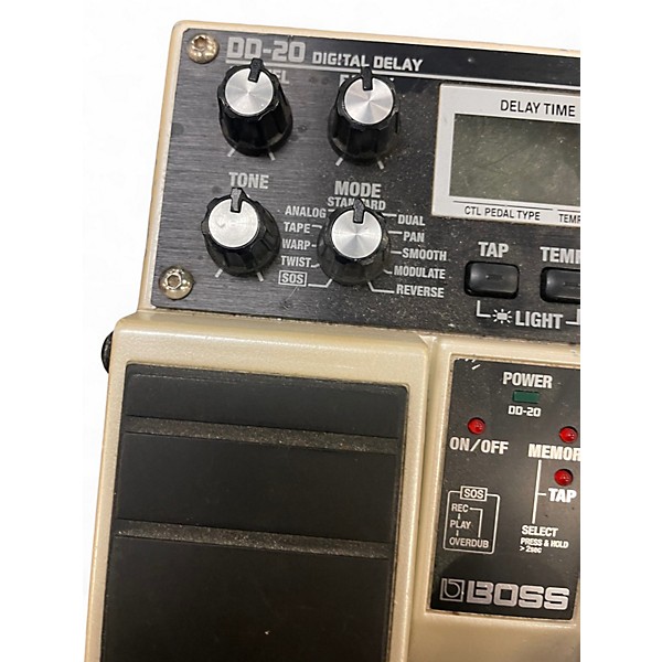 Used BOSS DD20 Giga Delay Effect Pedal