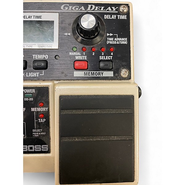 Used BOSS DD20 Giga Delay Effect Pedal