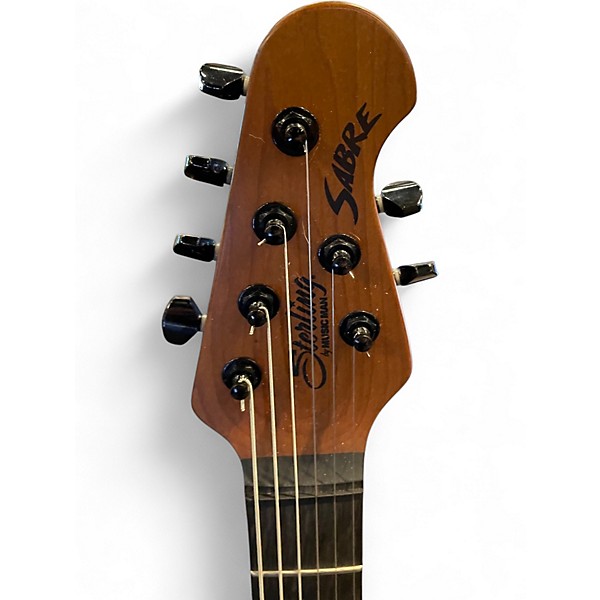 Used Sterling by Music Man Rabea Massaad Artist Series Sabre Ashen Burst Solid Body Electric Guitar