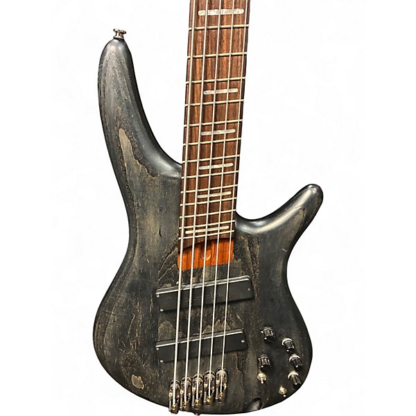 Used Ibanez SRFF805 BLACK STAIN Electric Bass Guitar